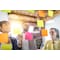 Better Office Products Lined Sticky Notes, 3in.x3in. 300 Sheets 100/Pad, Self Stick Notes with Lines, Bright Colors, 3PK 66331 - alternate 2